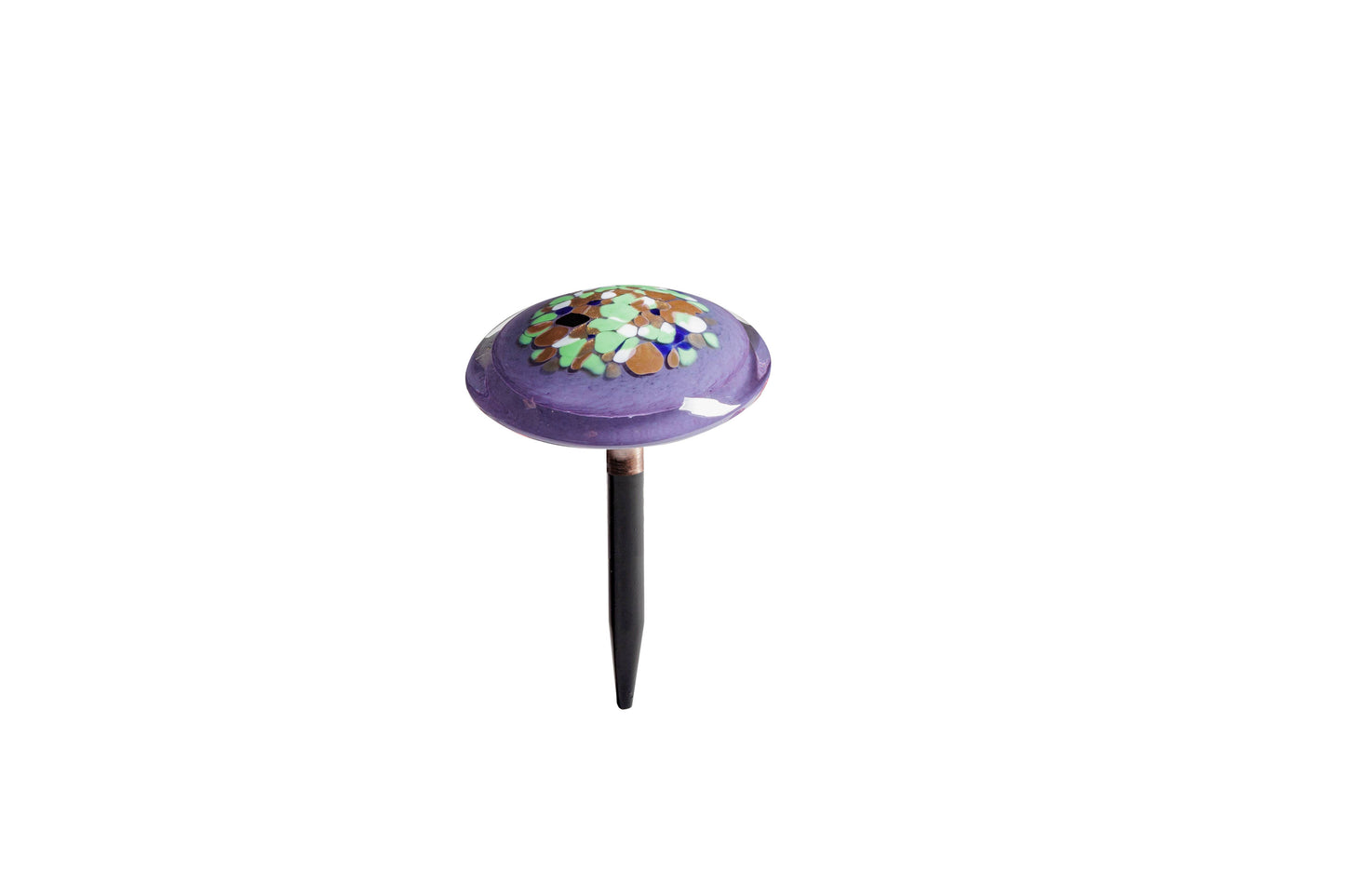 Chihuly Inspired Art Glass Mushroom: 4"