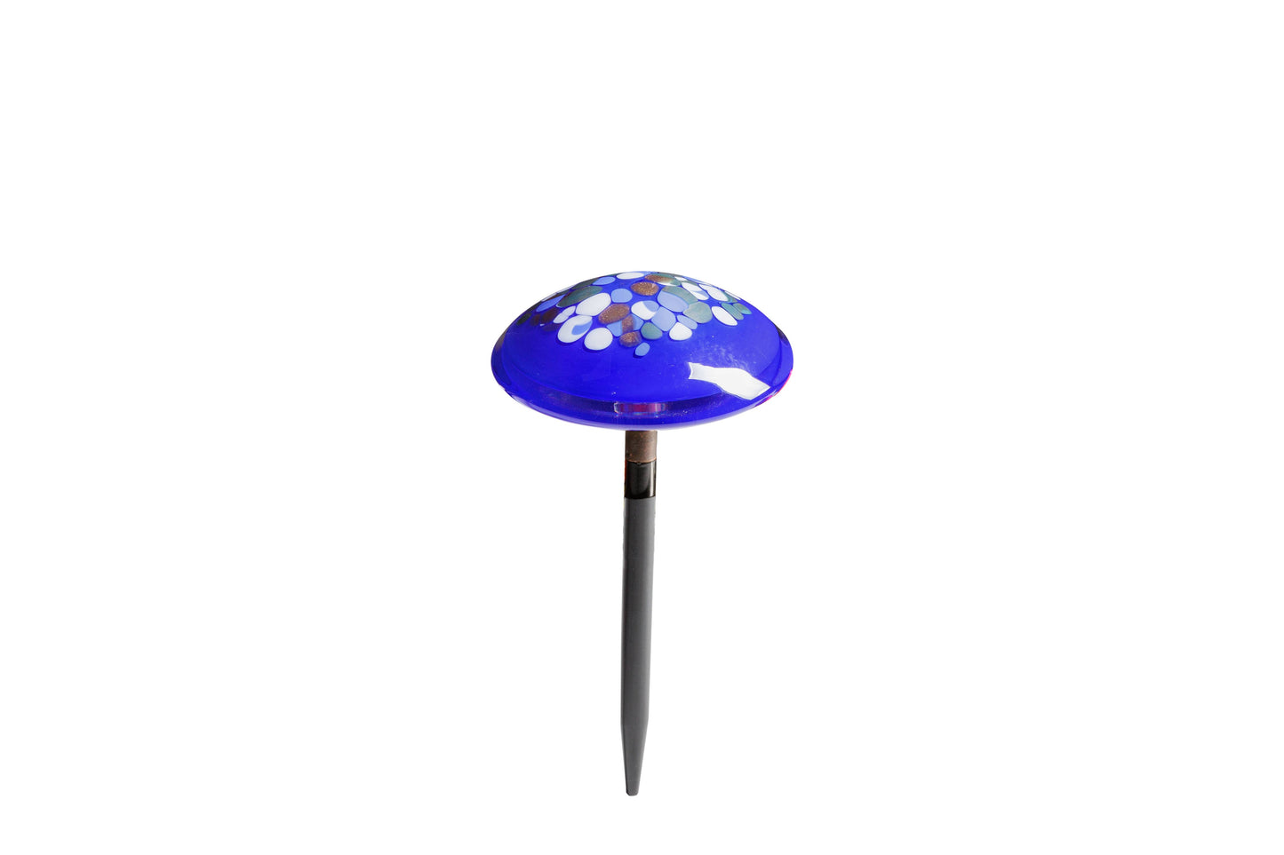 Chihuly Inspired Art Glass Mushroom: 4"