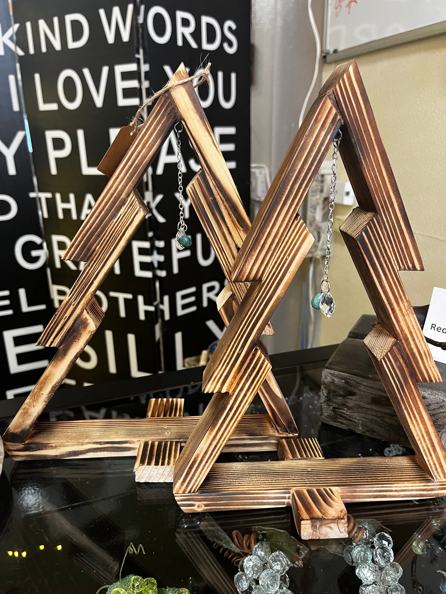 Decretive Cedar Christmas Trees with charm