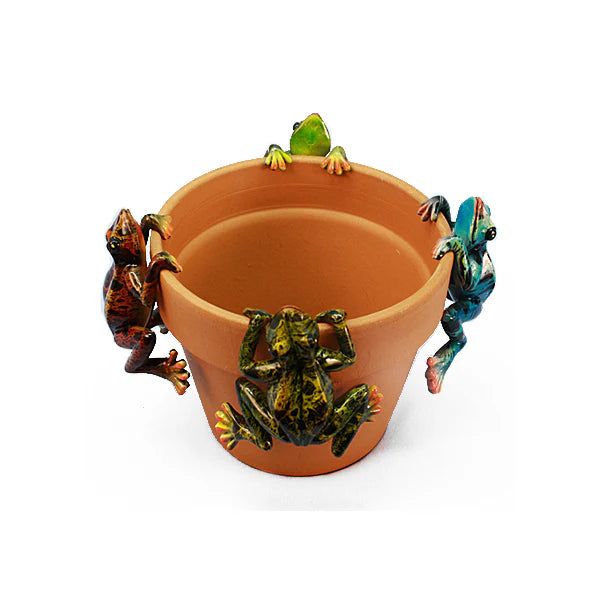 Frog Plant Pot Hanger