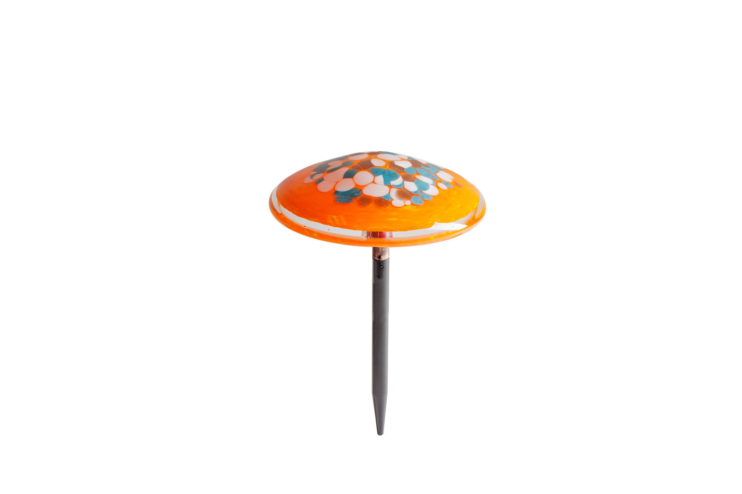 Chihuly Inspired Art Glass Mushroom: 4"