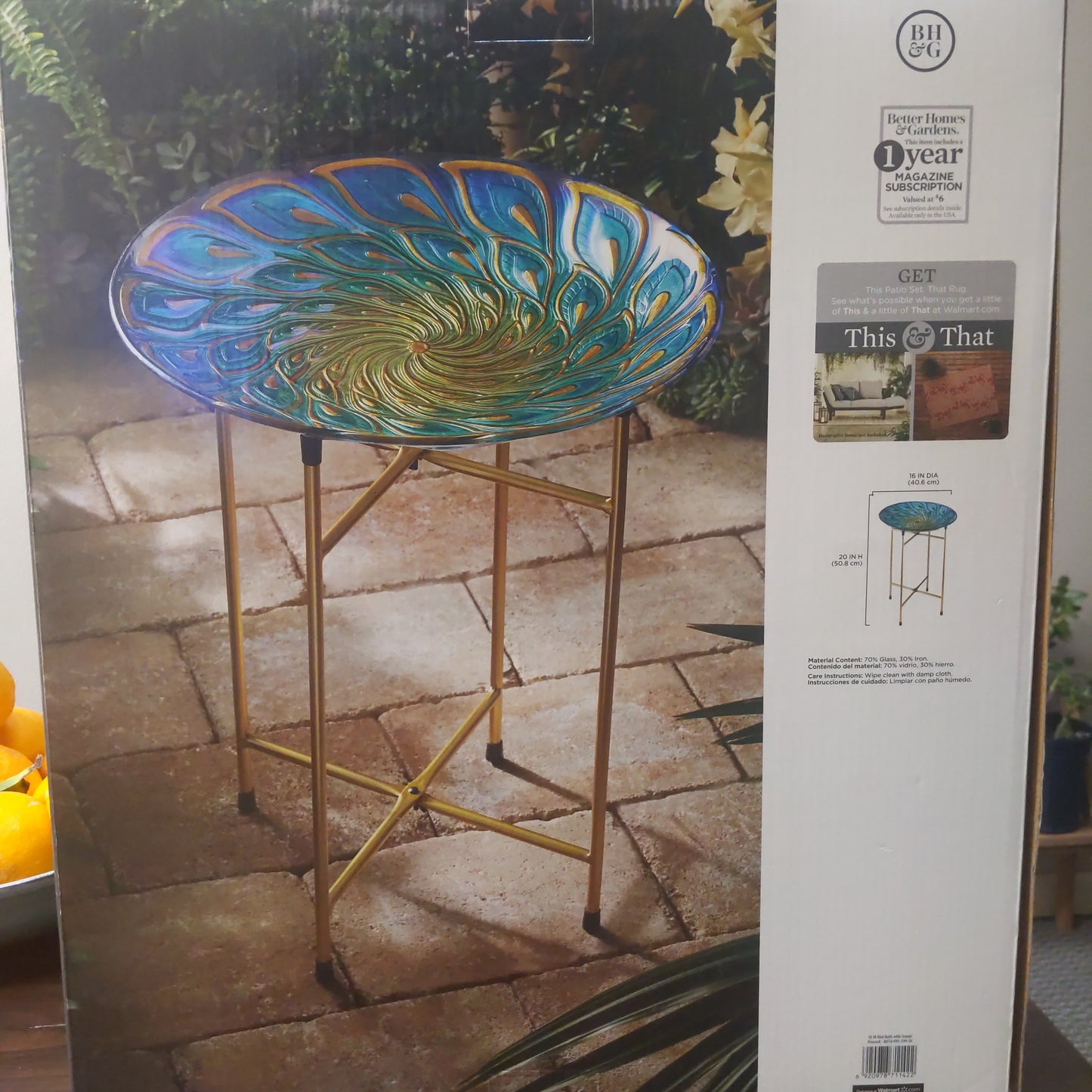 Better Homes & Gardens Bird Bath