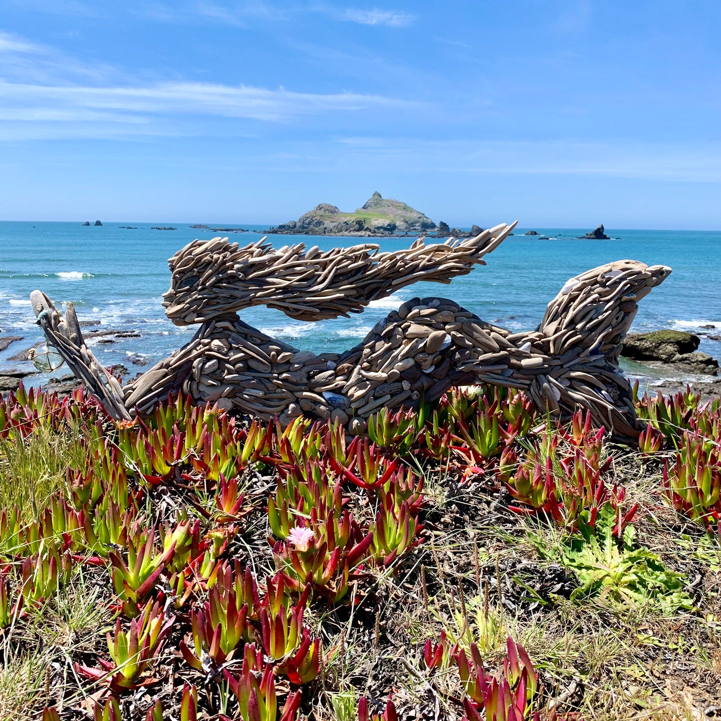 Handcrafted Driftwood Mermaid