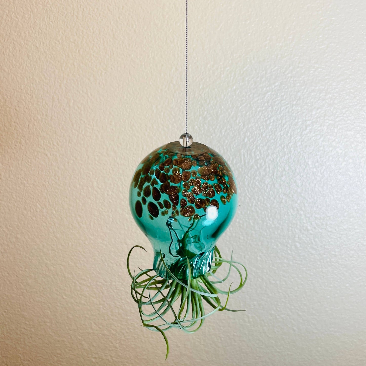 ApricotMint - Octopus Hand Blown Air Plant Holder (no plants)