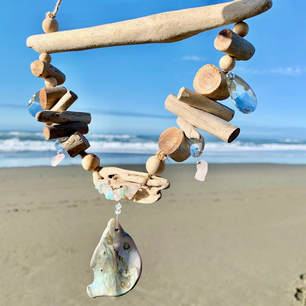 Abalone Shell Boho Hanger
