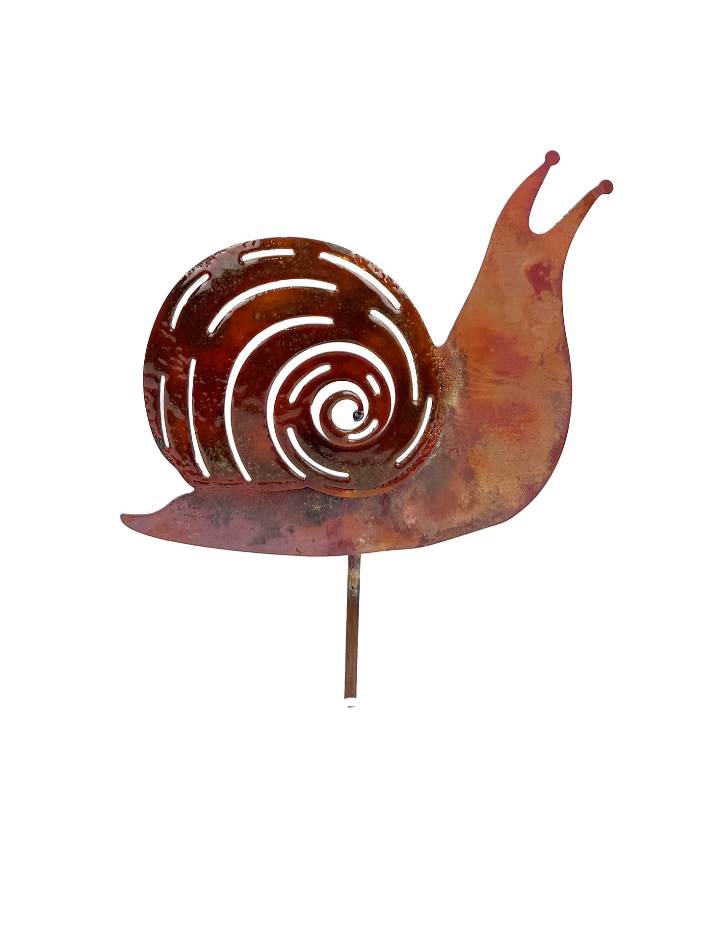 Enamel Snail: Natural Copper