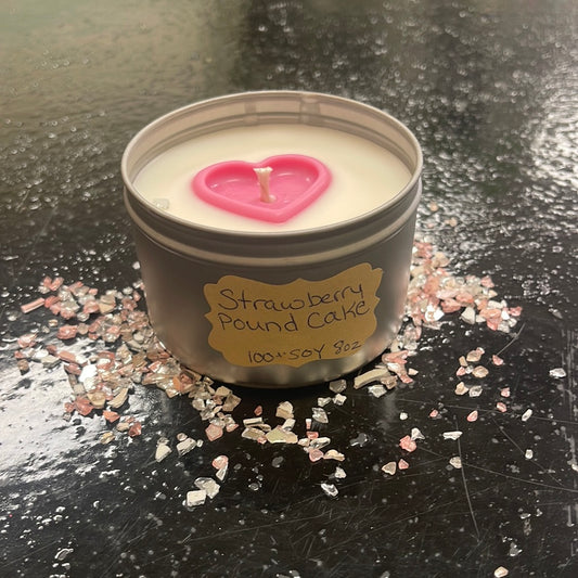 Candle~Strawberry Pound Cake