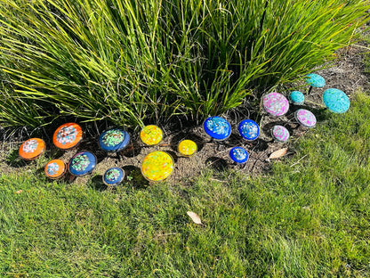 Chihuly Art Glass Mushroom