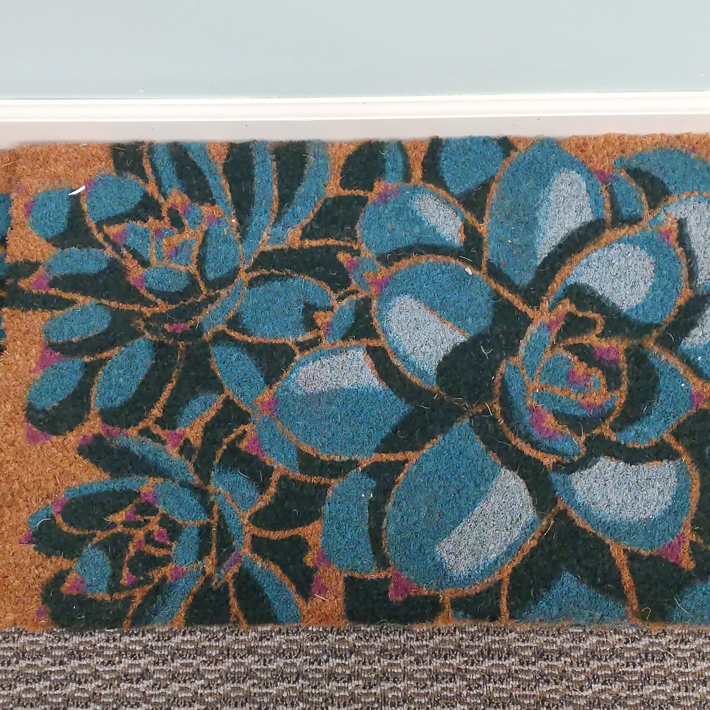 Down To Earth Coco Coir PVC Doormat
