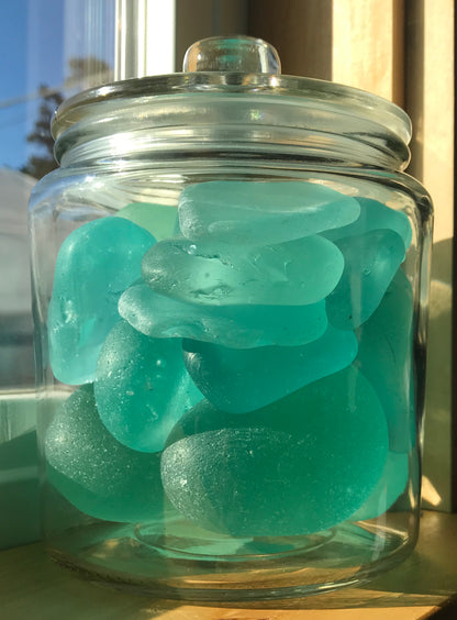 Aqua/Teal tumbles