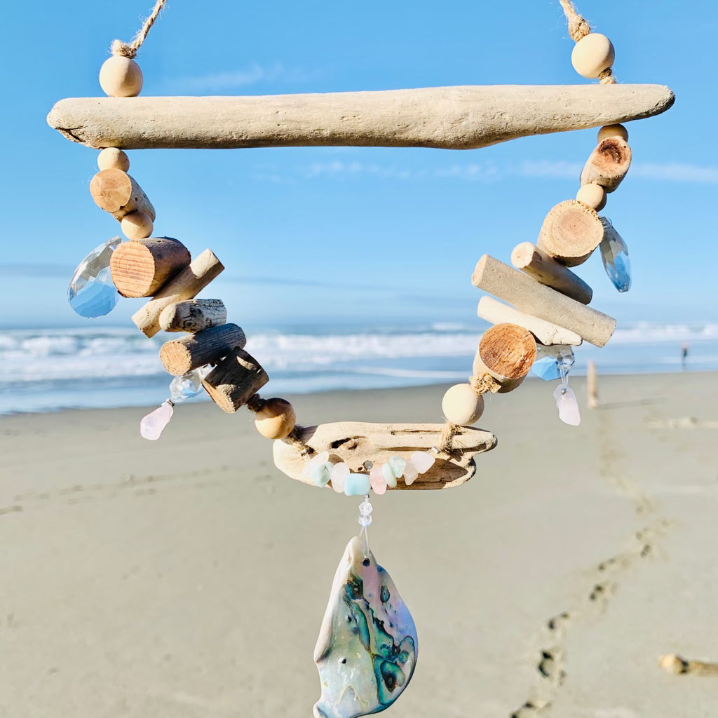 Abalone Shell Boho Hanger