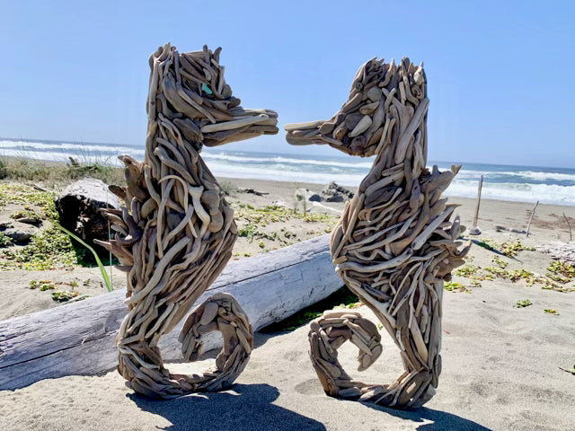 Driftwood Sea Horse