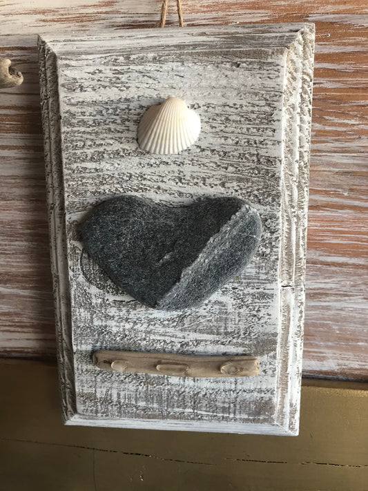 Rustic Stone Heart